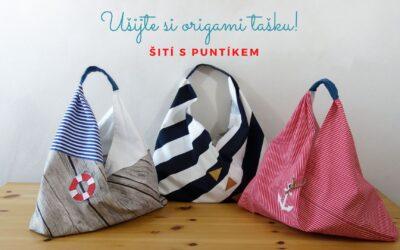 Ušijte si ORIGAMI tašku!
