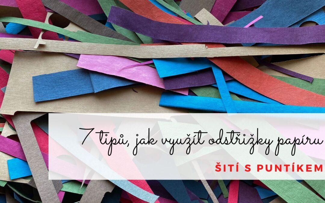 7 báječných tipů na využití odstřižků papíru